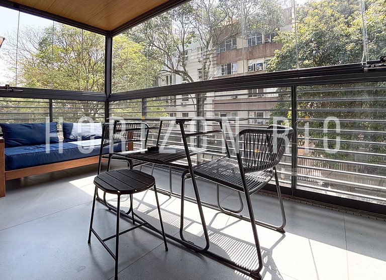 Contemporary Loft for Rent in Ipanema with Pool & Terrace