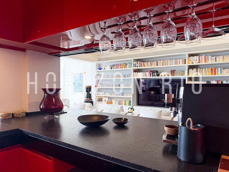 Nuits magiques à Copacabana : jacuzzi et vue mer