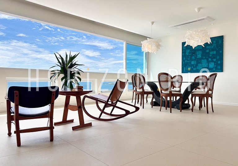 Apartamento de 2 habitaciones con vista al mar