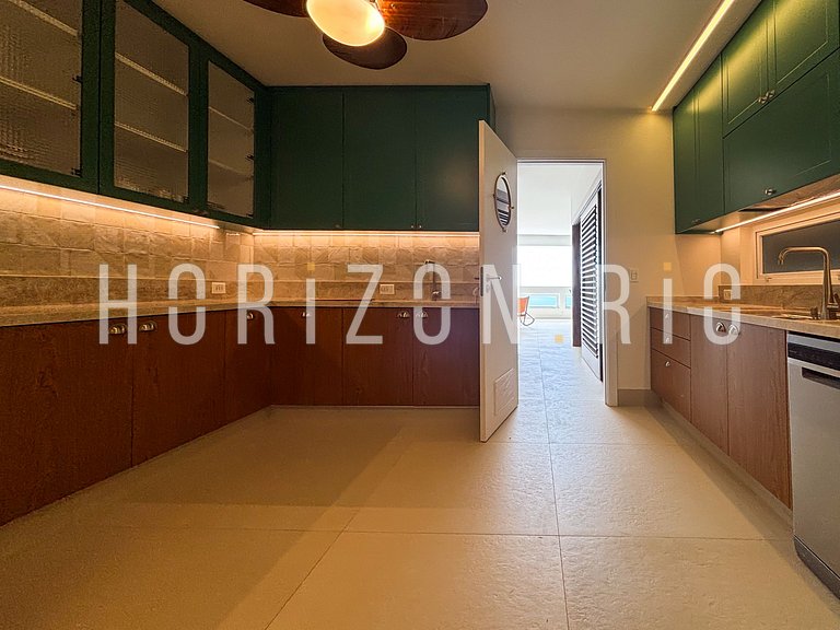 Apartamento de 2 habitaciones con vista al mar