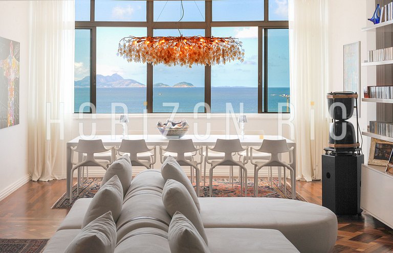 Magical nights in Copacabana: jacuzzi and sea view