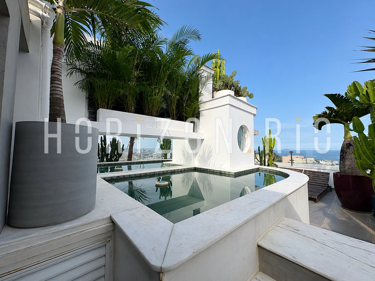 Cobertura para alugar em Copacabana: 3 Quartos e Piscina