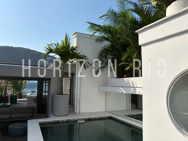Cobertura para alugar em Copacabana: 3 Quartos e Piscina