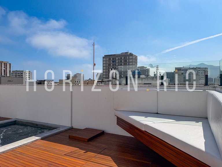 Penthouse duplex avec 3 suites à Ipanema