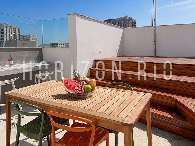 Penthouse duplex avec 3 suites à Ipanema