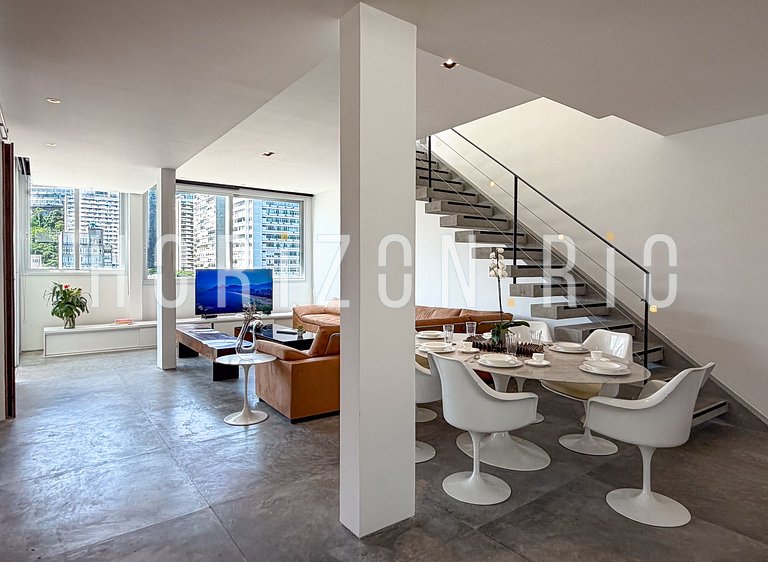 Duplex penthouse with 3 suites in Ipanema