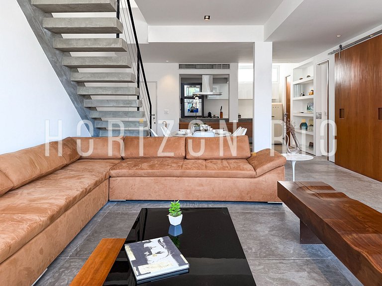 Duplex penthouse with 3 suites in Ipanema