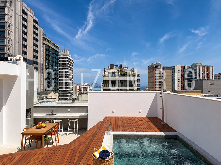Penthouse dúplex con 3 suites en Ipanema